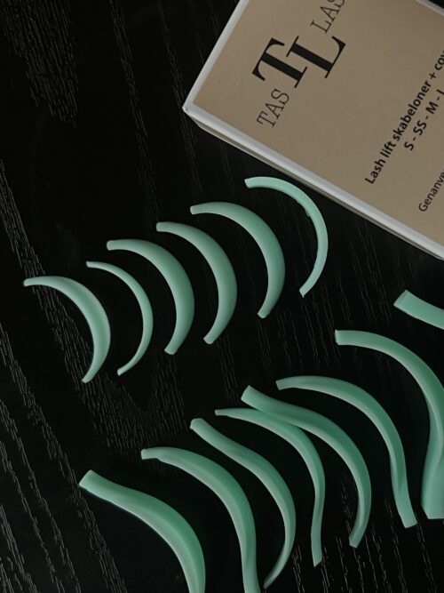 Lash lift skabeloner + cover - 4 størrelser